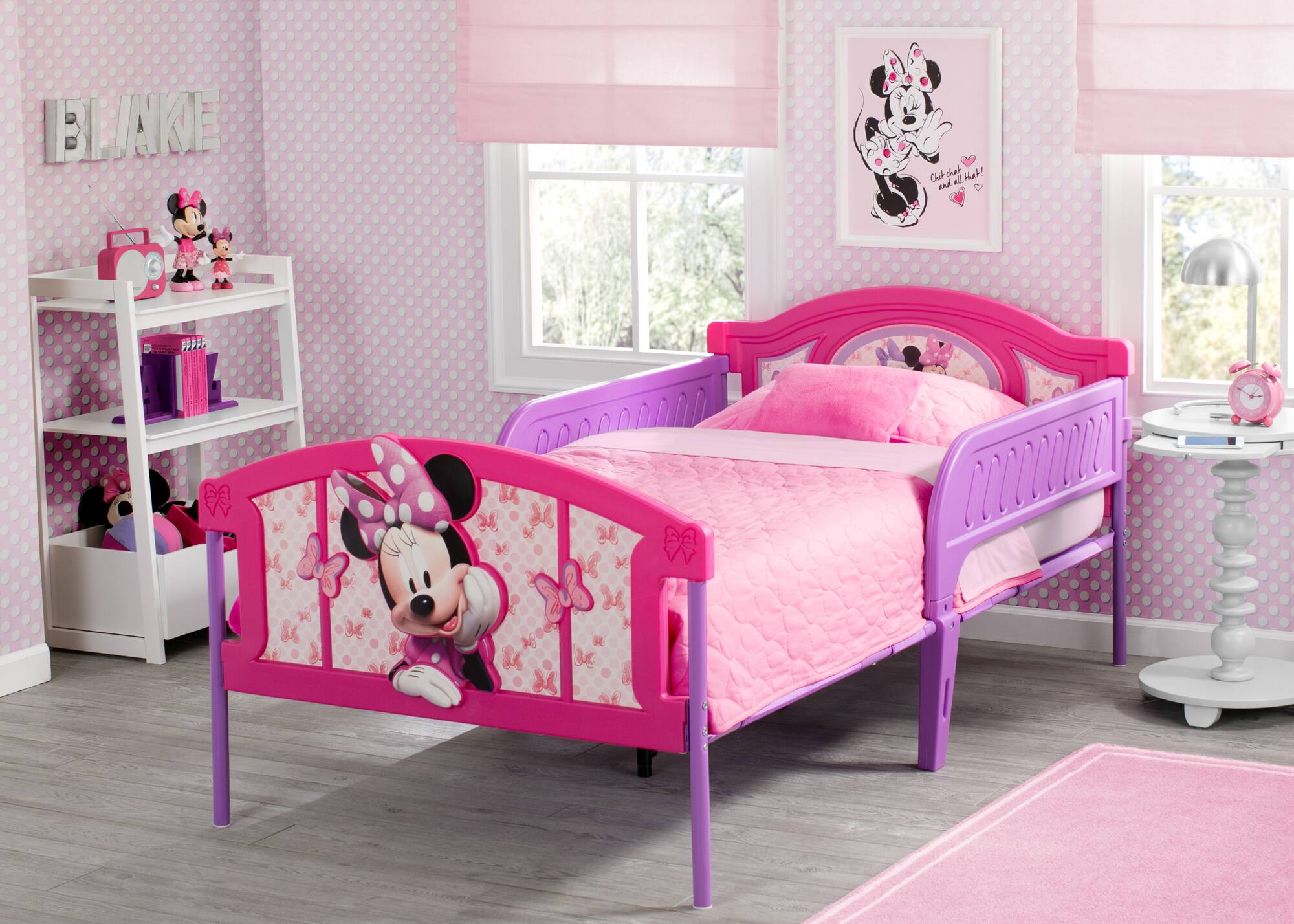 Minnie Mouse Plastic 3D Twin Bed